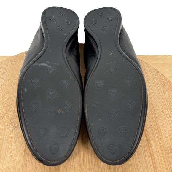 AGL Attilio Giusti Leombruni Black Leather Horse Bit Loafer EU Size 38.5 US 8.5 - Picture 9 of 14